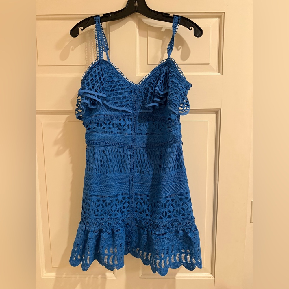 JOA blue dress